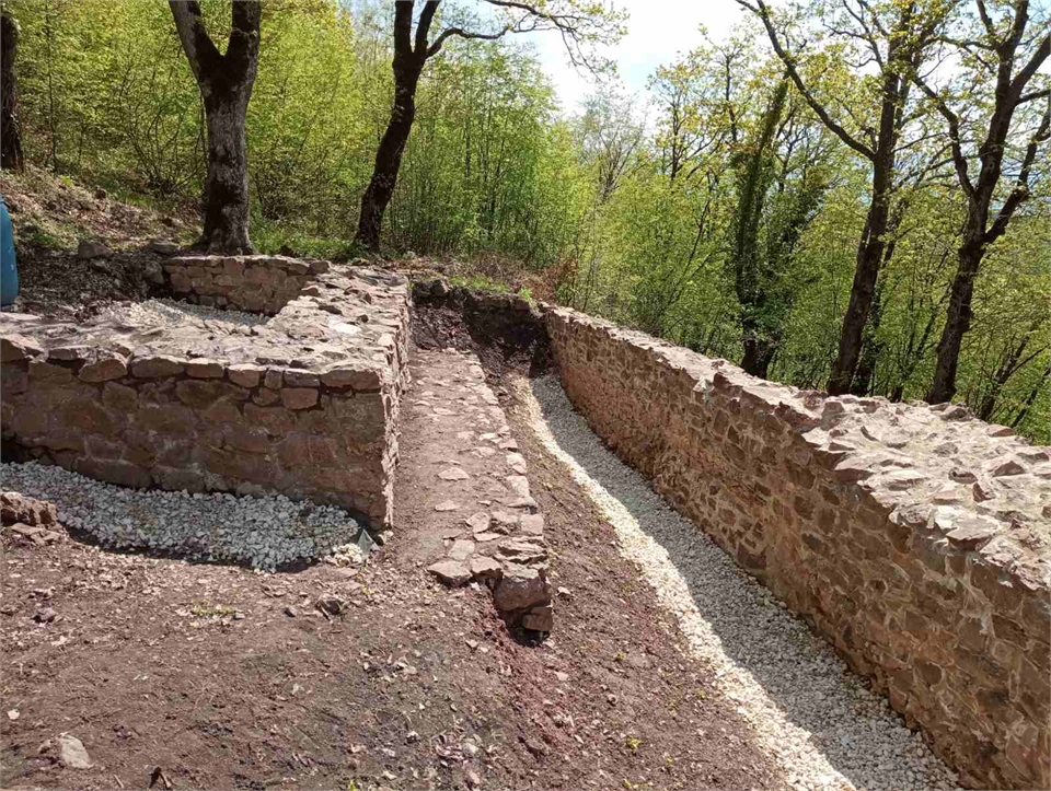 Консервация и експониране на Античната крепост „Боровец“ над с. Разлив