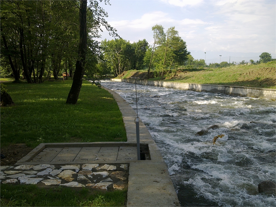 Correction of the Sandanska Bistritsa River, city of Sandansky